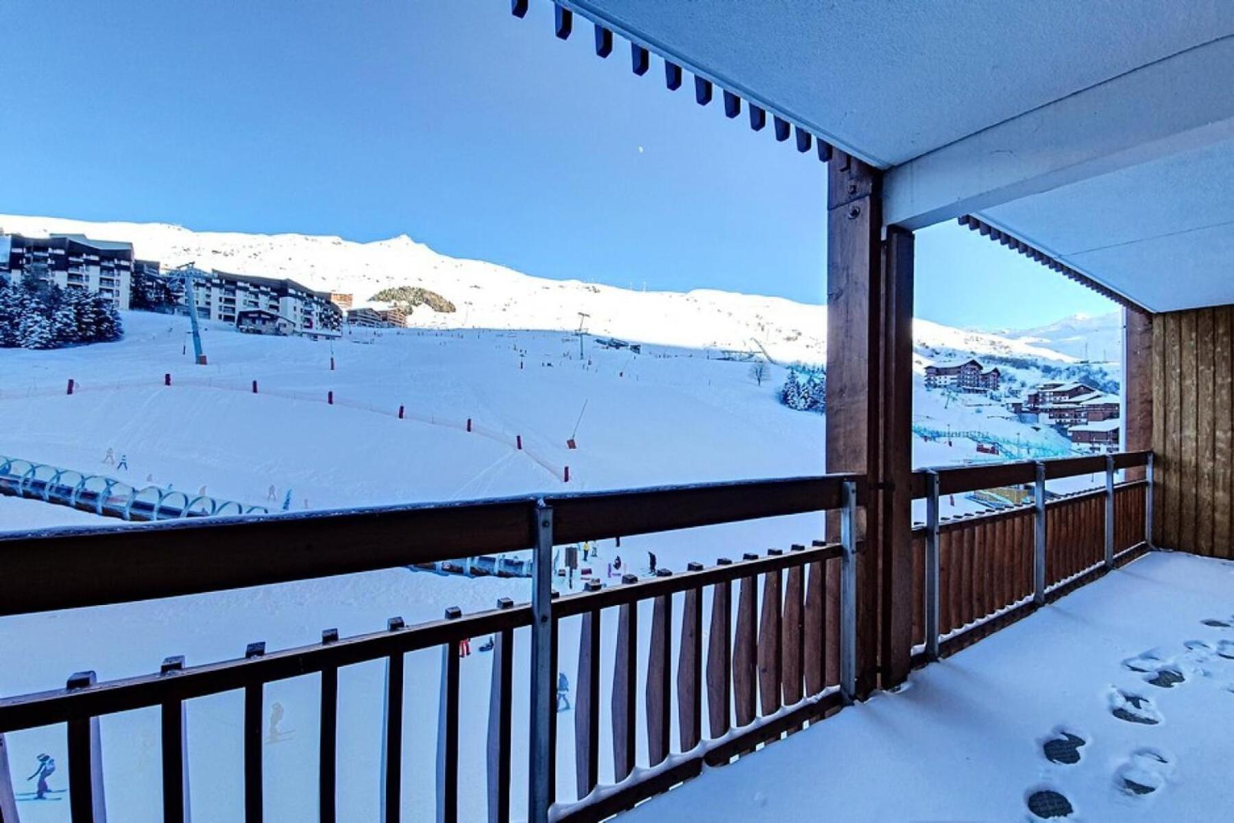 Residence Bellevue - Appartement Renove - Au Pieds Des Pistes - Balcon Vu Sur Les Pistes Mae-0024 サン・マルタン・ド・ベルヴィル エクステリア 写真